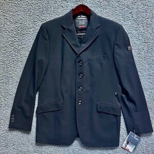 EQUILINE.it RACK – Black men's tailored competition jacket - Italian Sz. 52 -NWT